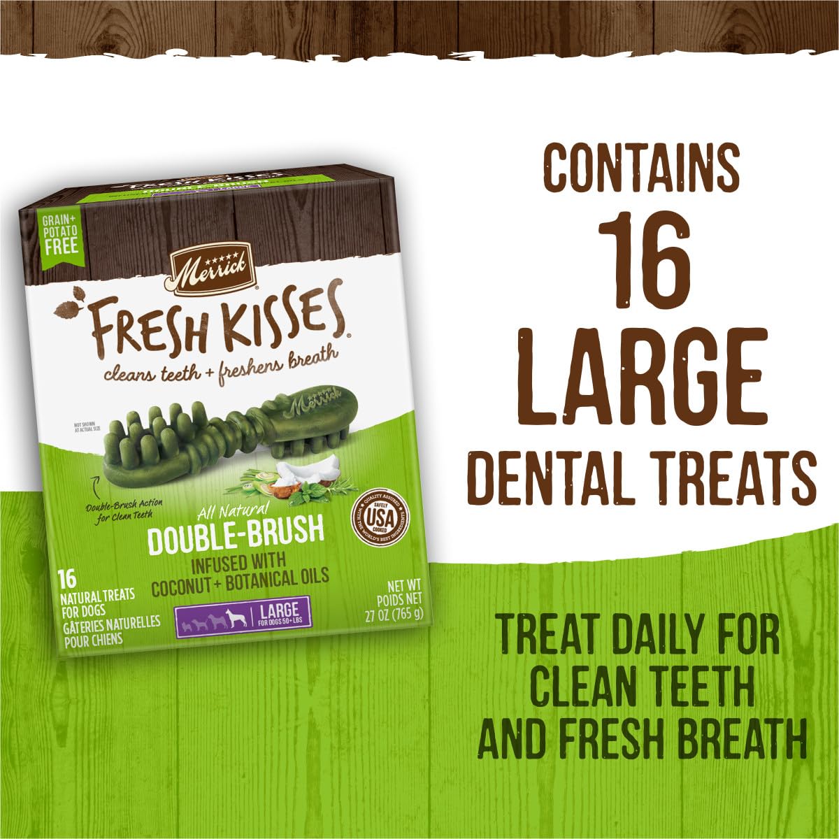Merrick Fresh Kisses resealable box for daily rewards
