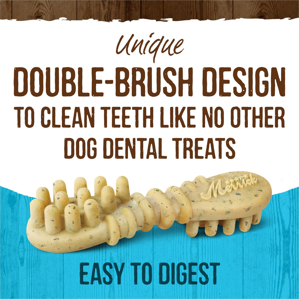 Merrick Fresh Kisses grain-free formula for dogs seeking wholesome chews.