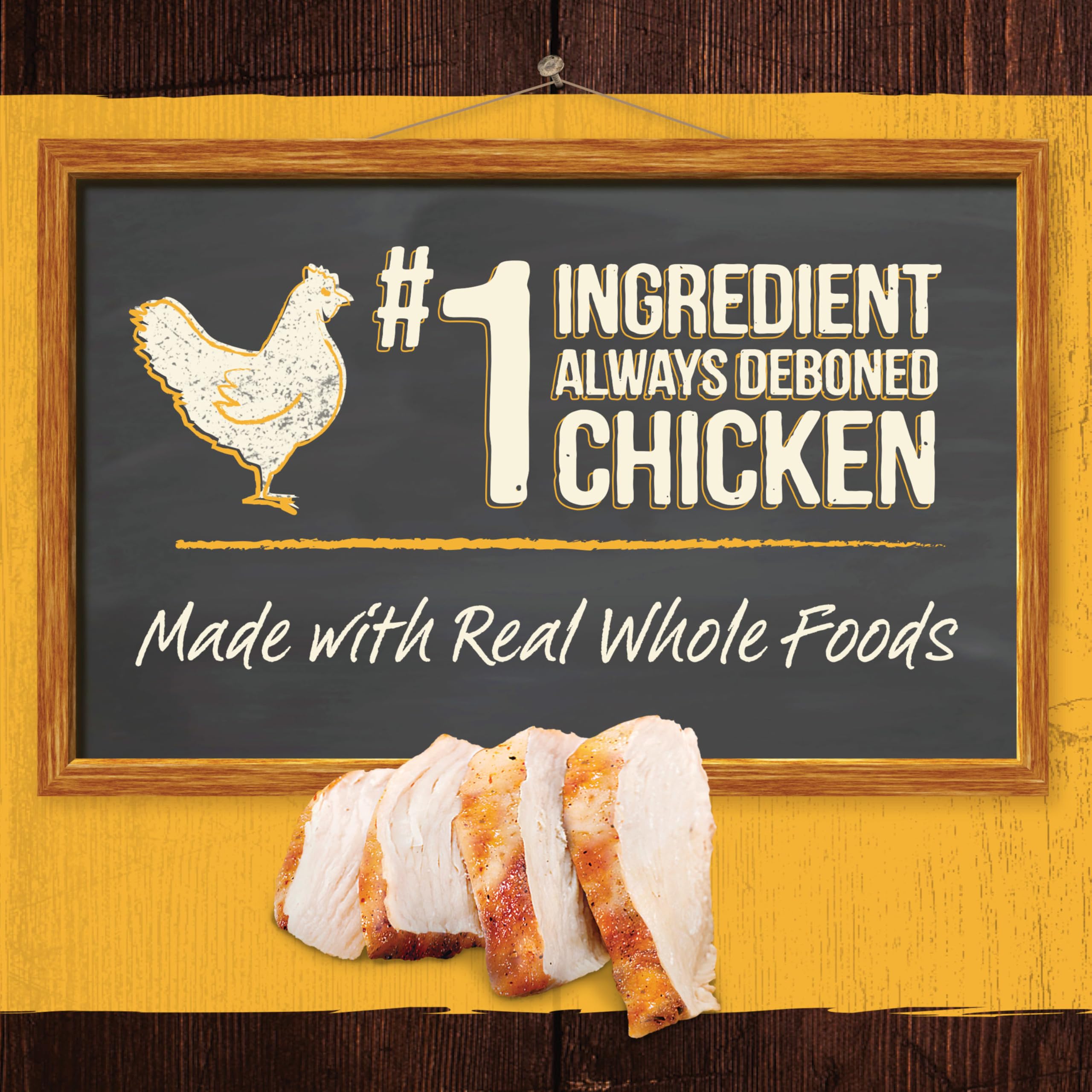 Merrick grain-free wet food ingredients highlight natural recipe