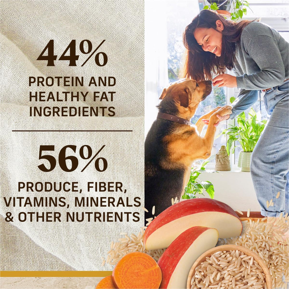 Ancient grains emphasis on digestibility and balanced nutrition.
