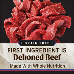 Merrick Hero Banquet with real deboned beef first ingredient