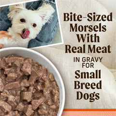 Merrick Lil’ Plates grain-free recipe, easy digestion for sensitive stomachs