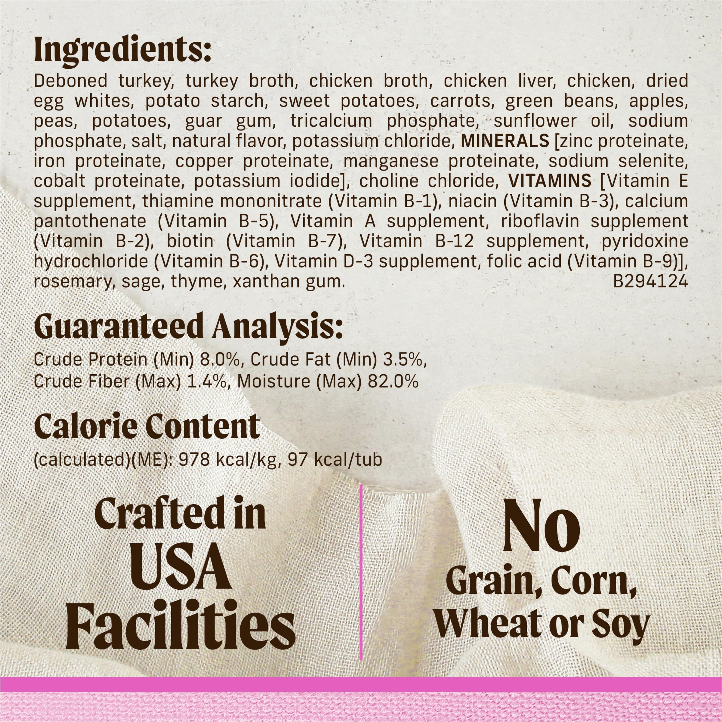 Merrick Lil’ Plates gluten-free grain-free formula with no artificial colors
