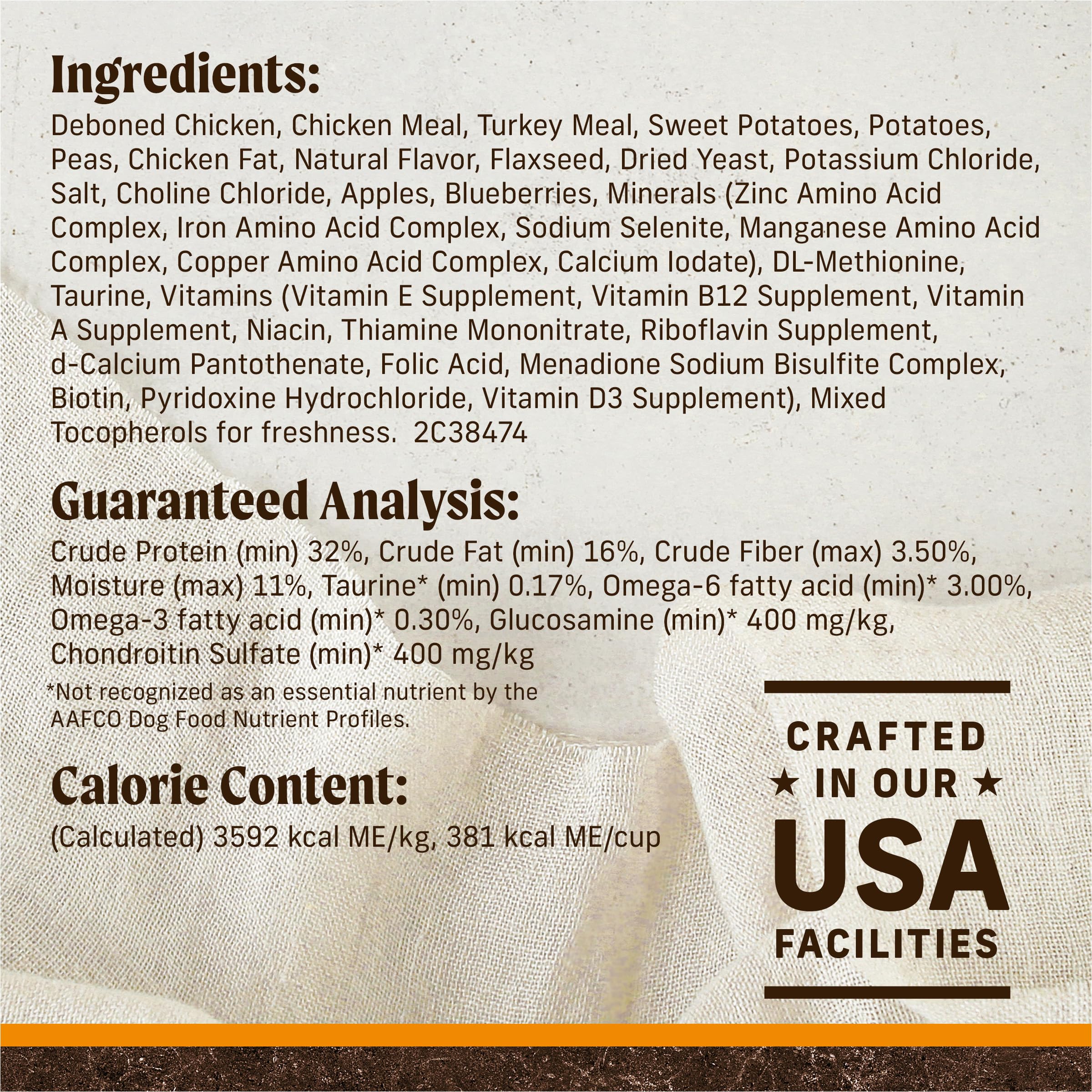 Merrick omega fatty acids support skin and coat health for dogs