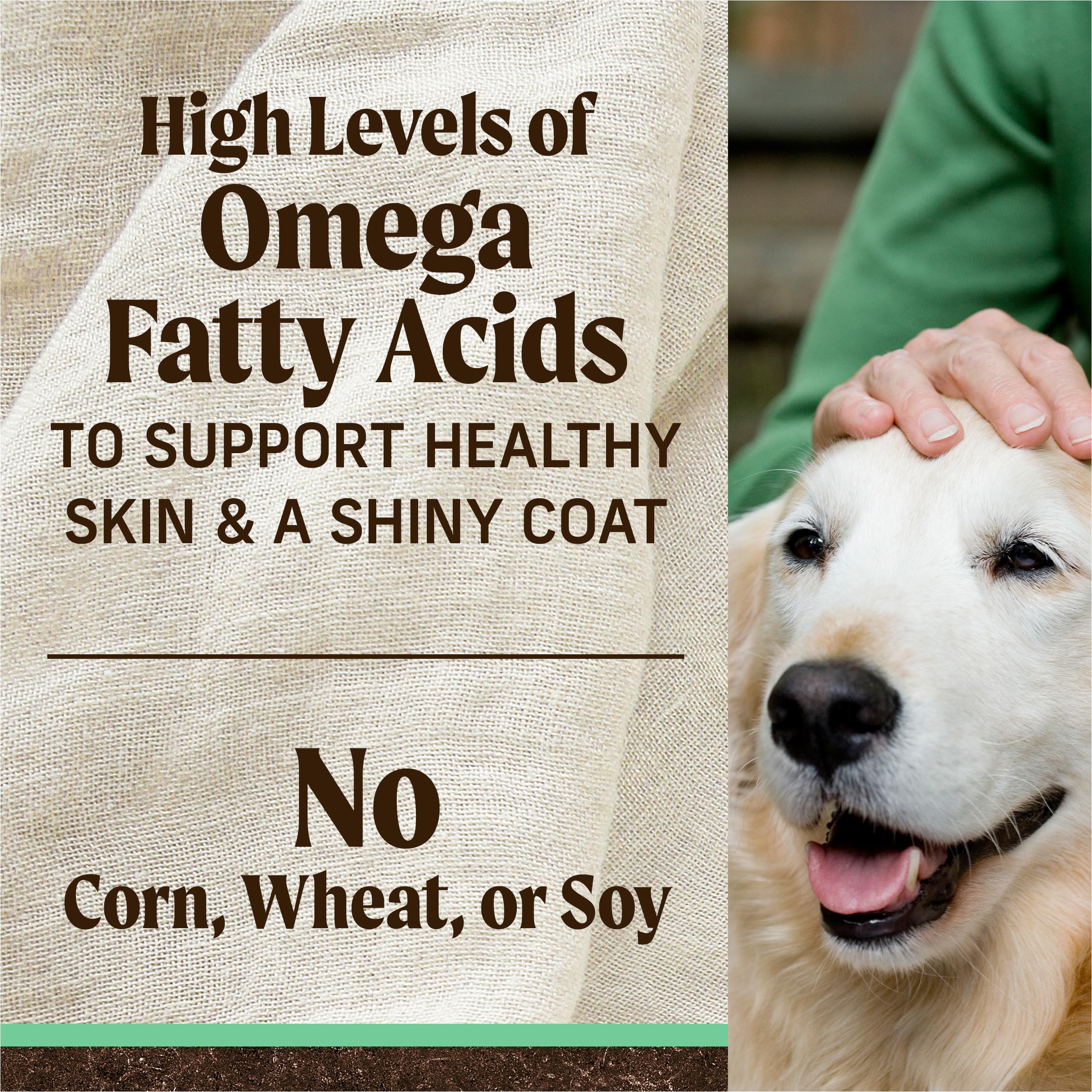 Made in USA facilities using quality ingredients for Merrick senior nutrition