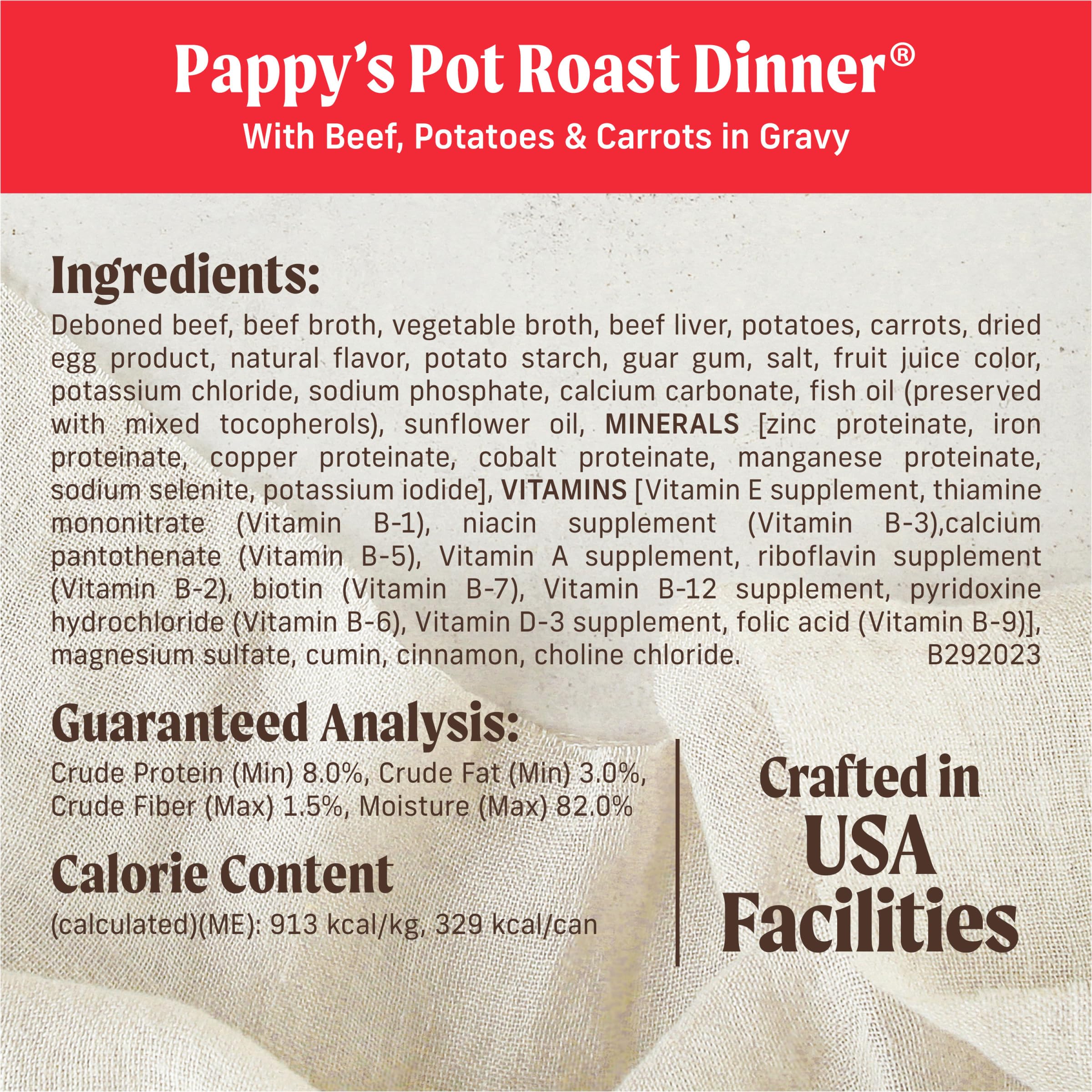 Made in USA facilities, Merrick premium wet dog food quality