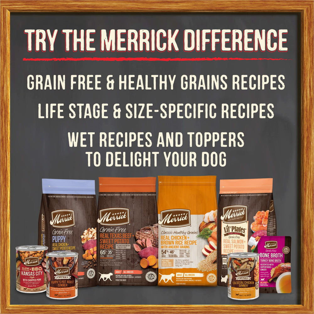 Merrick produced in USA facilities in Hereford, Texas