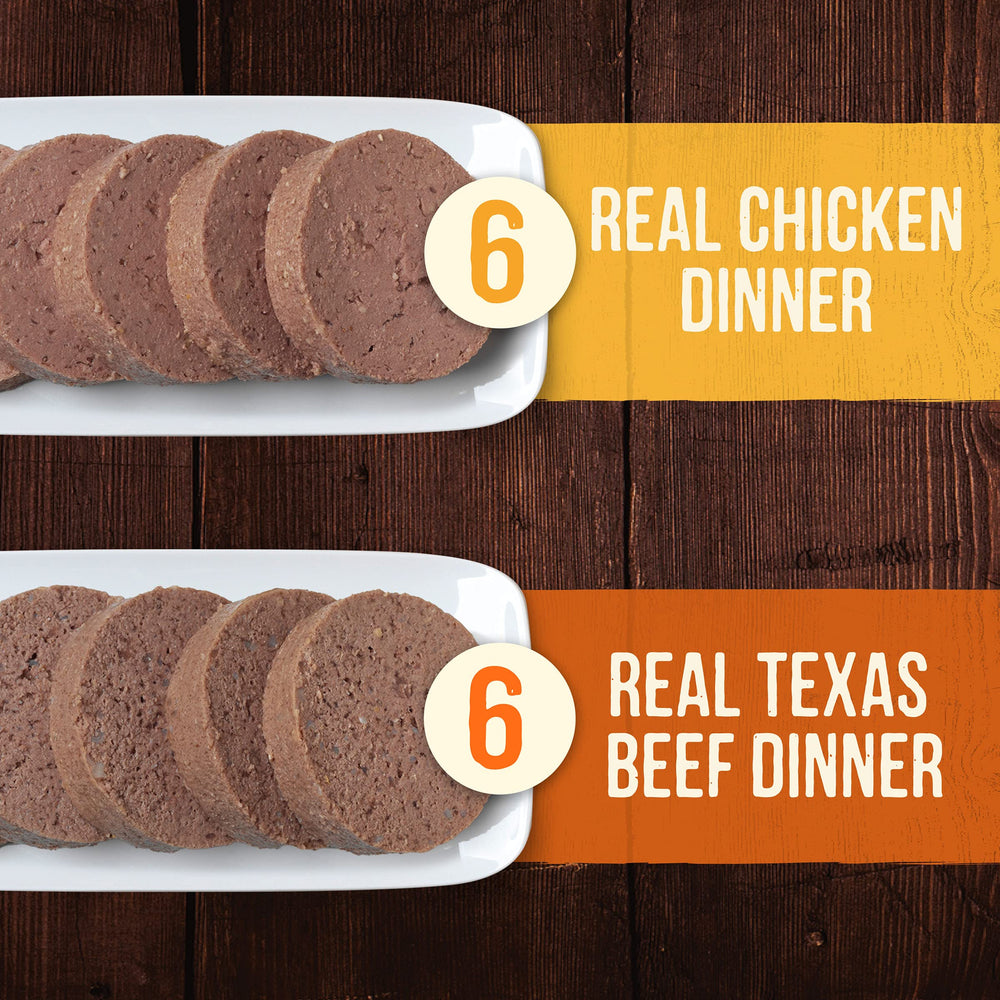 Merrick pull-tab can lid for quick, easy serving.