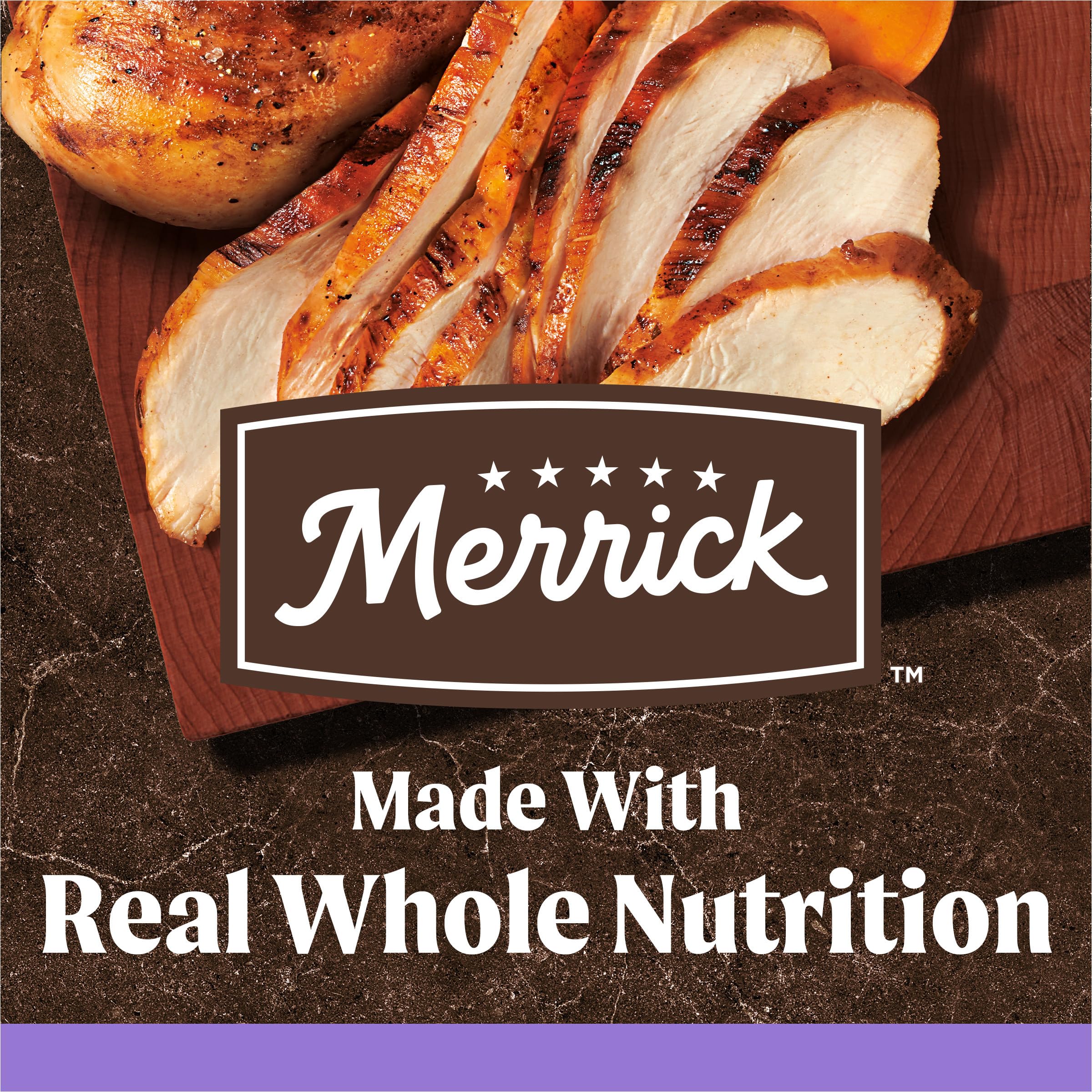Merrick Puppy Food small kibble facilitates easy chewing for puppies