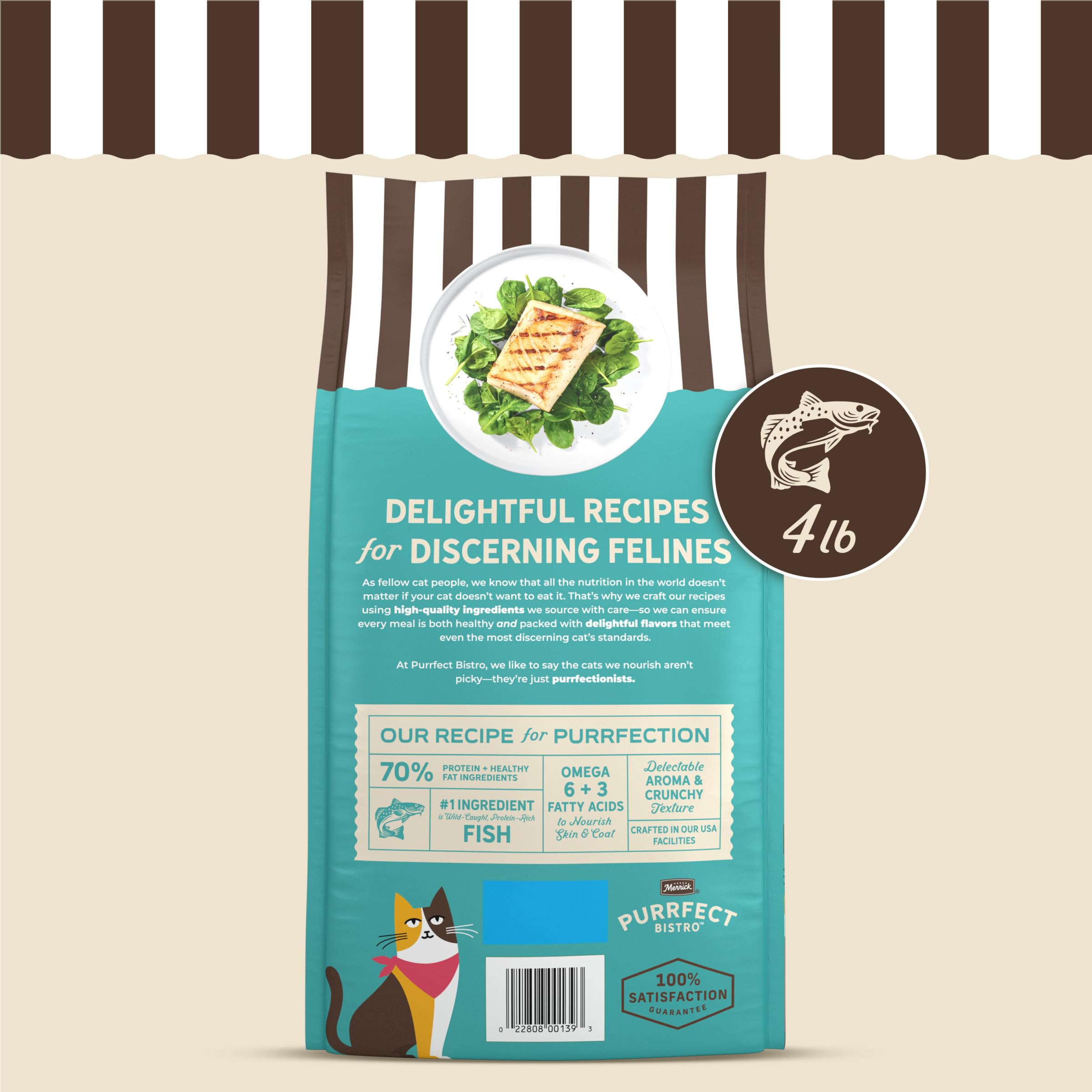Merrick Purrfect Bistro convenient daily feeding scoop image.