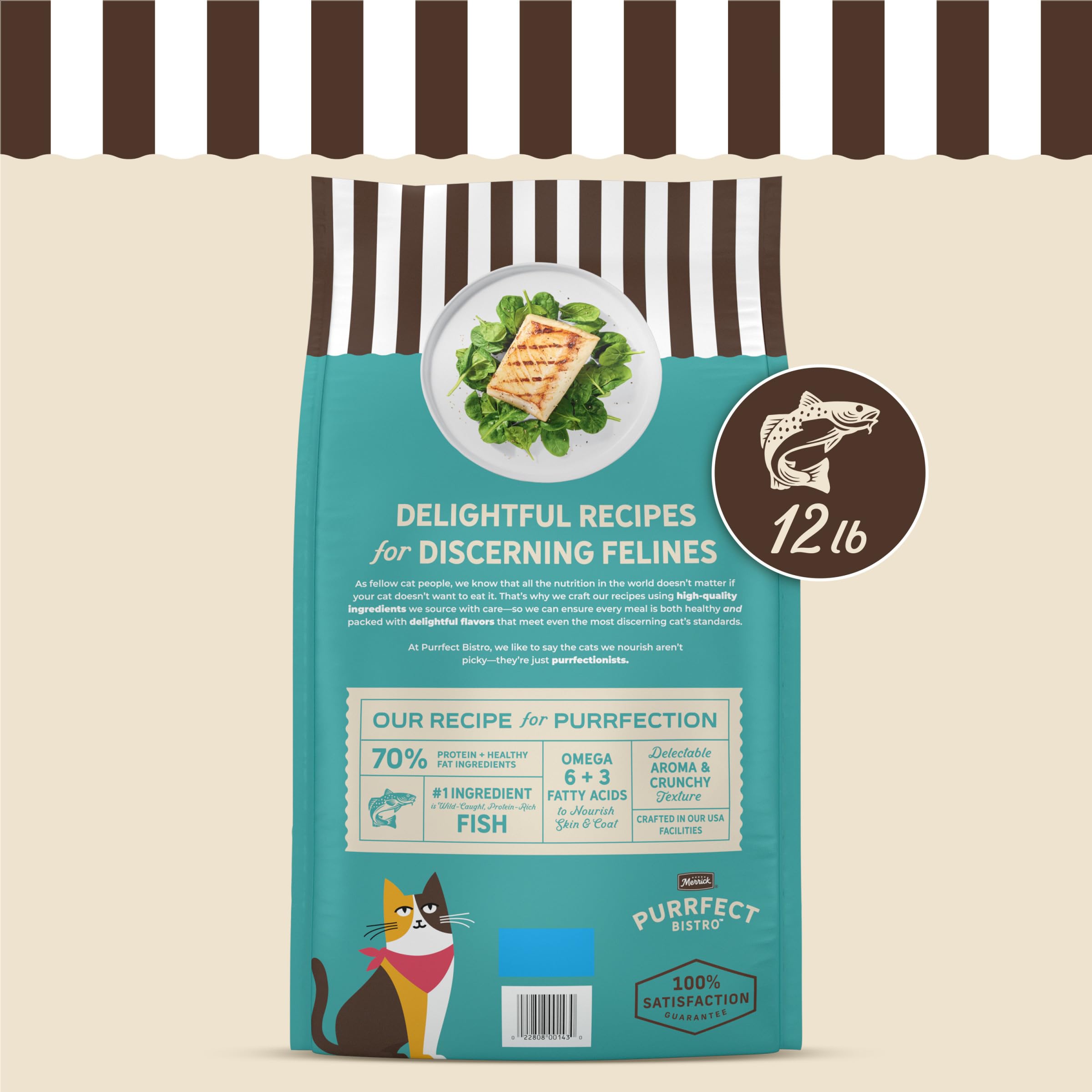 Merrick Purrfect Bistro USA-made facilities ensure quality control.
