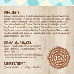 Merrick Purrfect Bistro chicken flavor can for adult cats with balanced nutrition and tasty gravy