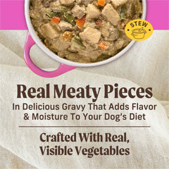 Merrick Thanksgiving Day Dinner gravy with vegetables for flavor and moisture.