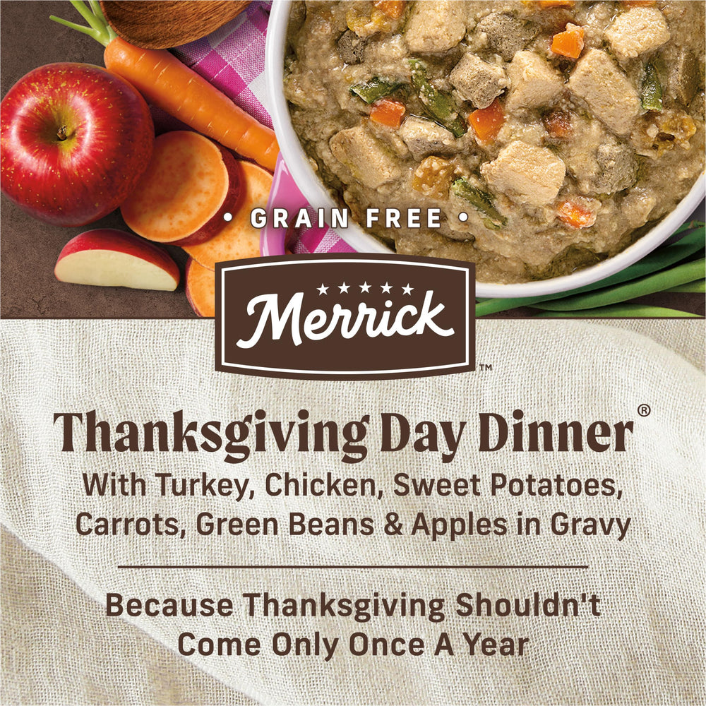 Merrick Thanksgiving Day Dinner texture close-up for toppers.
