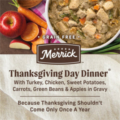 Merrick Thanksgiving Day Dinner texture close-up for toppers.