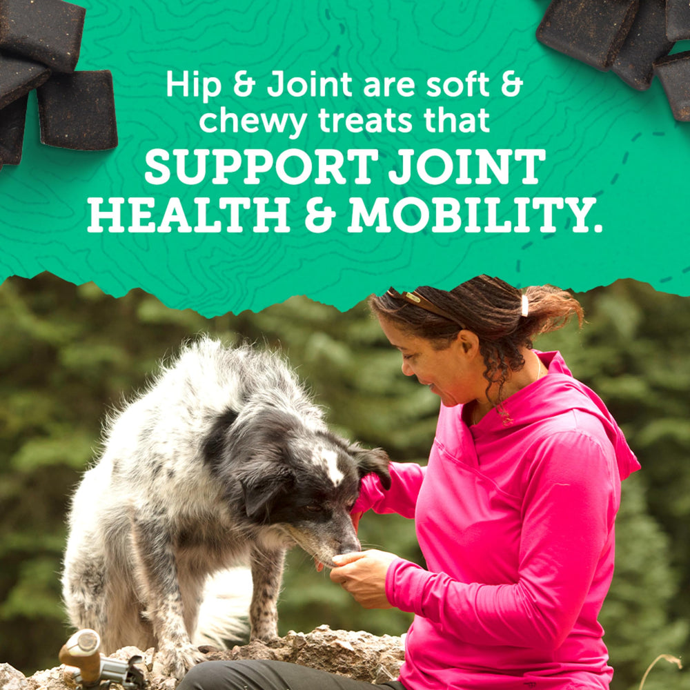 Merrick Zuke's hip and joint senior-friendly treats for aging dogs