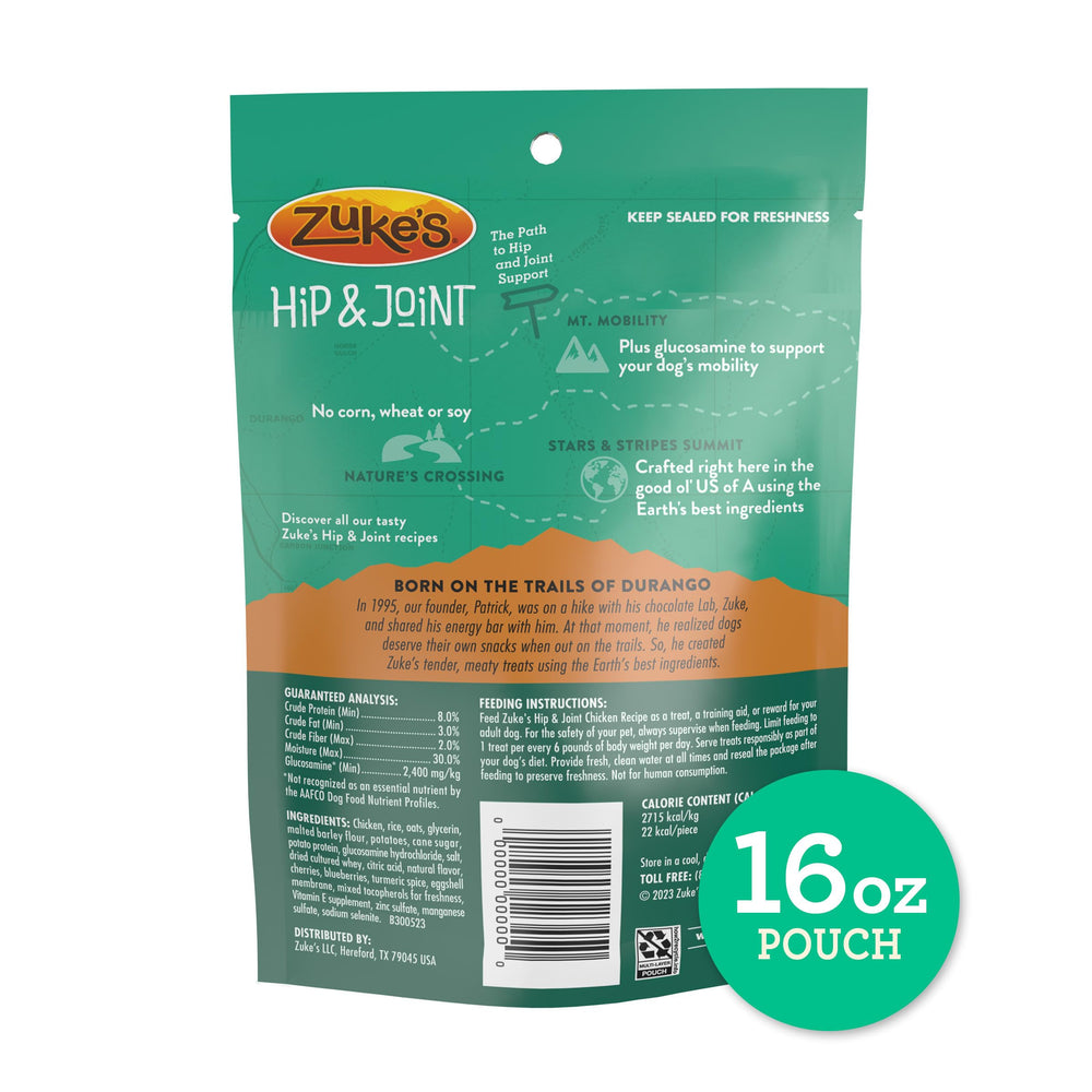 Merrick Zuke's hip and joint training treats perfect for daily training sessions