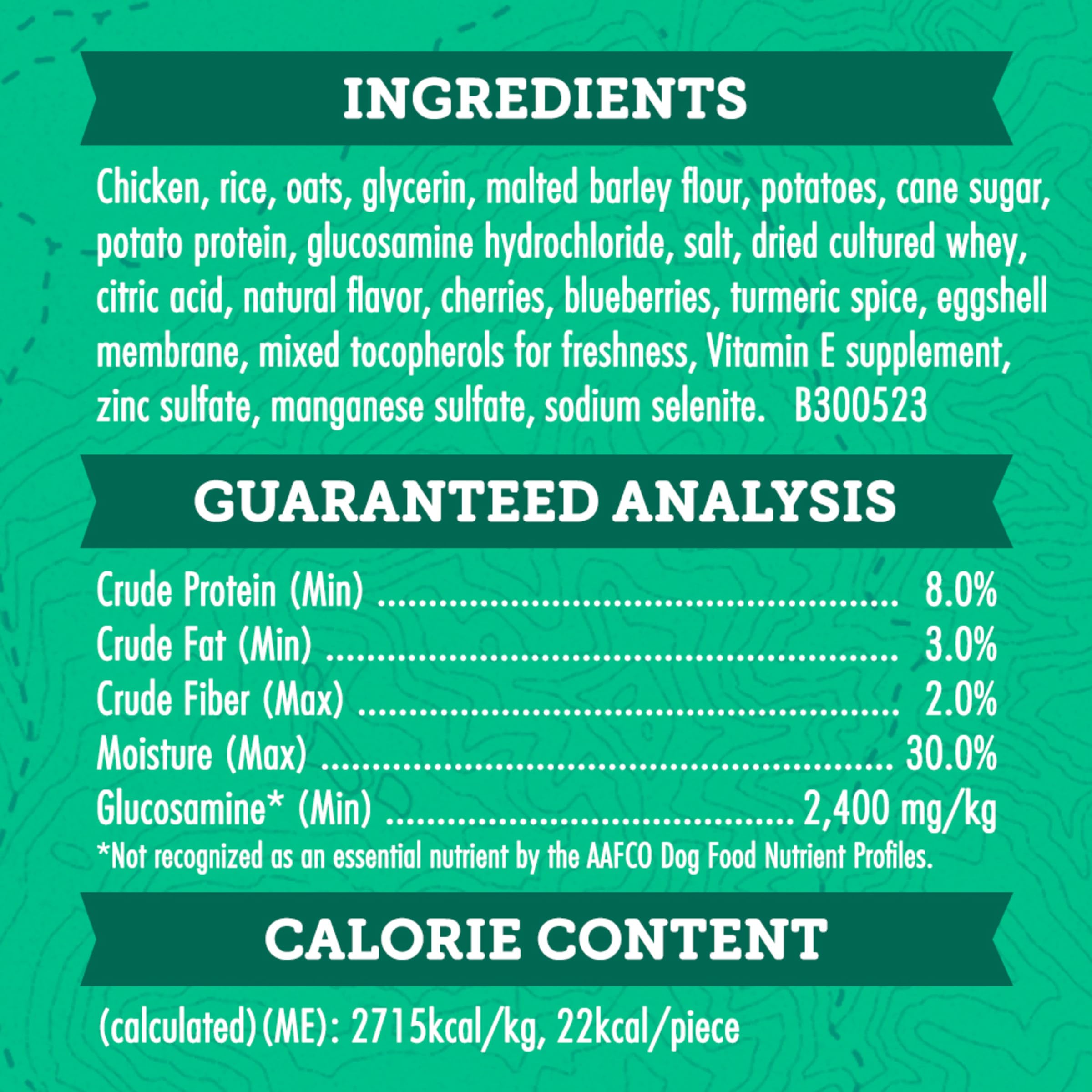 Merrick Zuke's hip and joint treats crafted in the USA with quality ingredients