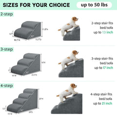 Mesa Lemon stairs anti-slip foam base for secure footing