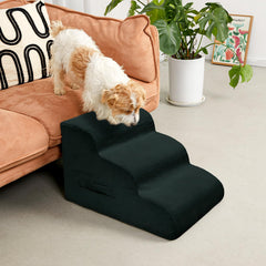 Mesa Lemon dog stairs non-slip cover provides firm paw grip during climbs