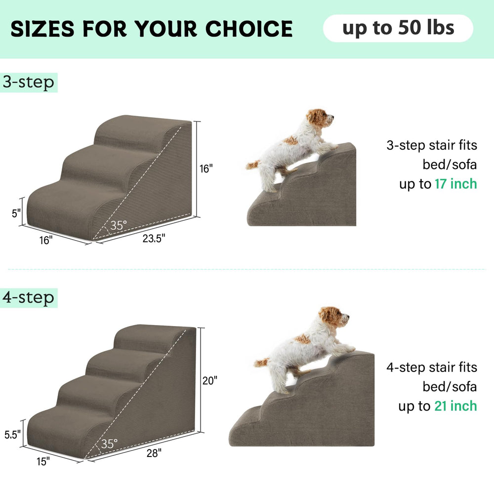 Mesa Lemon steps with non-slip dots for secure footing