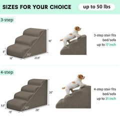 Mesa Lemon steps with non-slip dots for secure footing