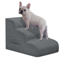 Mesa Lemon dog stairs: 2-step sofa access for safe climbing.