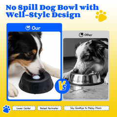 Mesiiloly ball-in-bone broth design promotes steady licking and hydration.