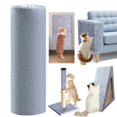 MESIXI cat scratch protector on couch shielding upholstery from claws