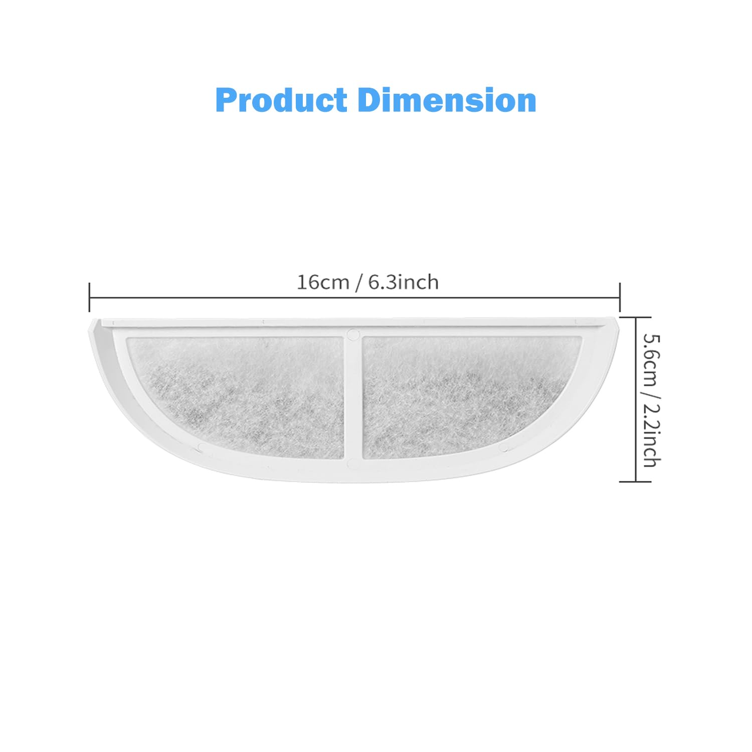 Mestrol eufy filter 8pack ready install shows quick fit for daily use.