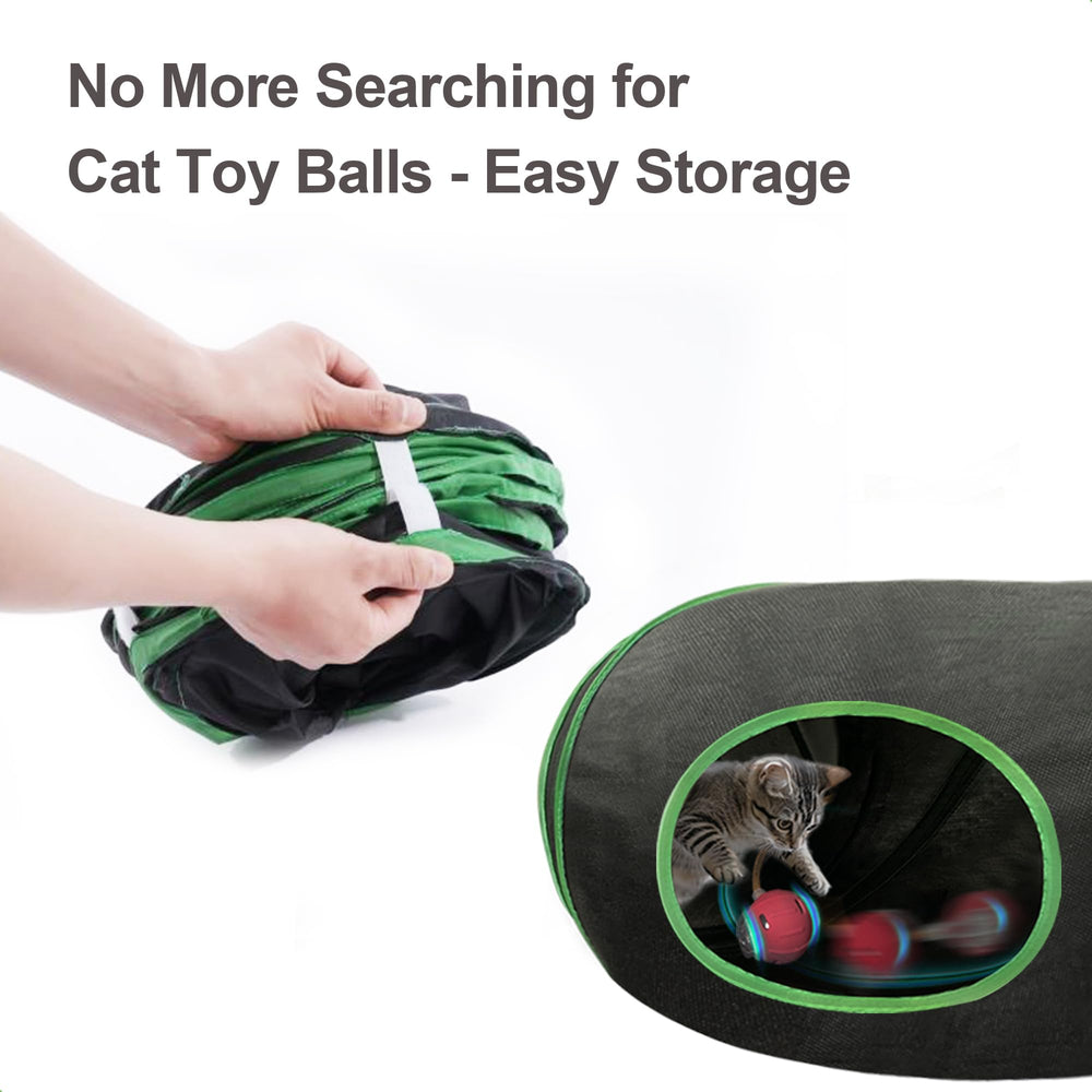 Metiya fast and slow interaction modes suit energetic and calm cats.