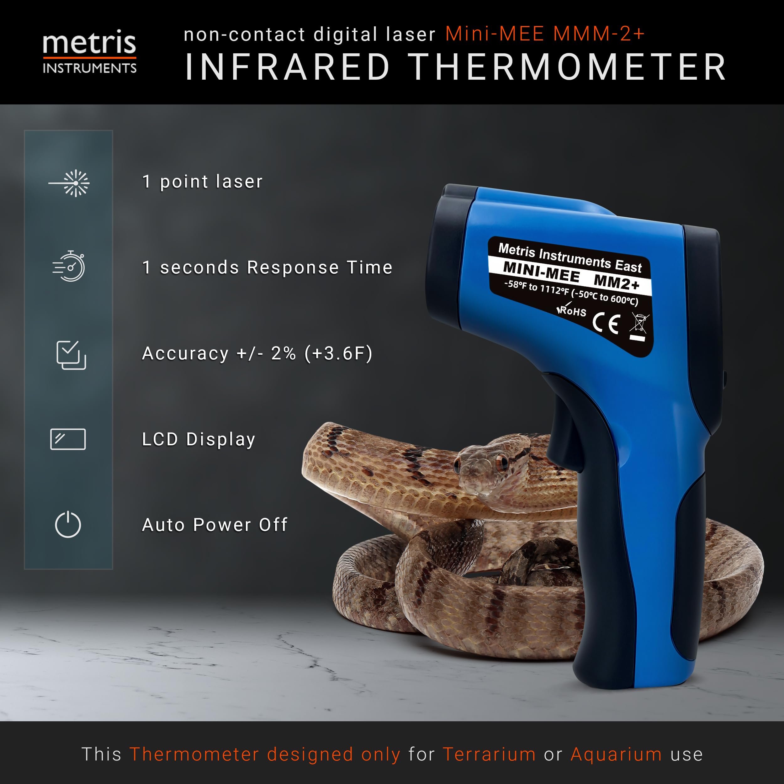 Metris MMM-2 laser aiming for precise temperature targeting