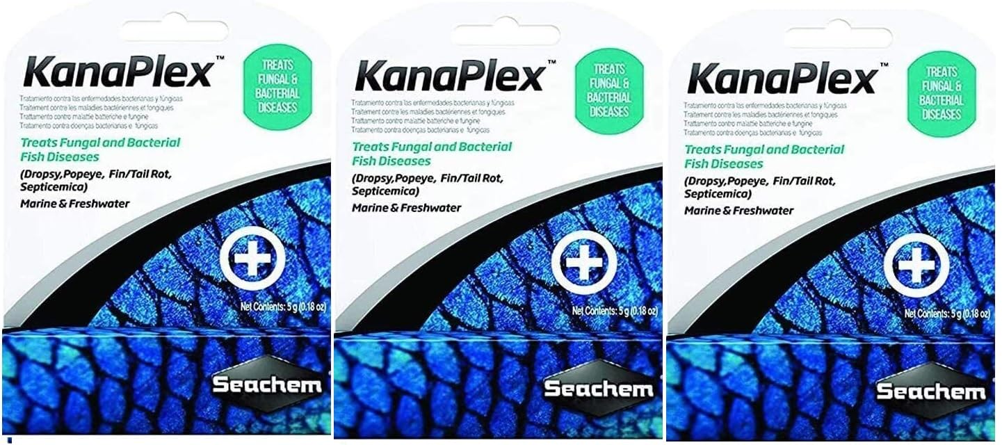 SMetroplex Kanaplex bottle for aquarium infection treatment in freshwater and saltwater tanks