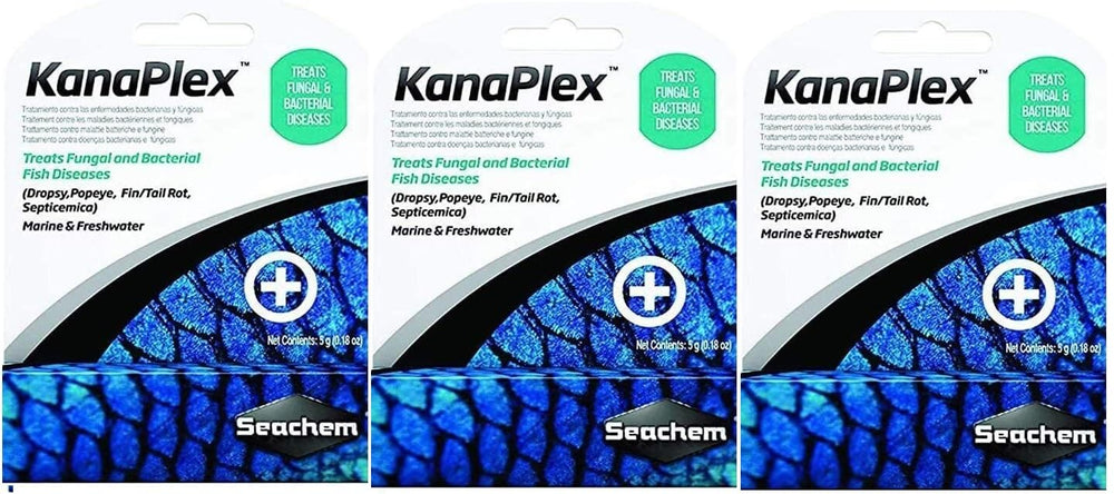 SMetroplex Kanaplex bottle for aquarium infection treatment in freshwater and saltwater tanks