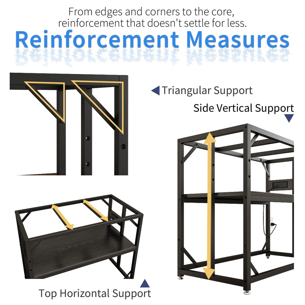 METYERRY adjustable feet stabilize on uneven surfaces