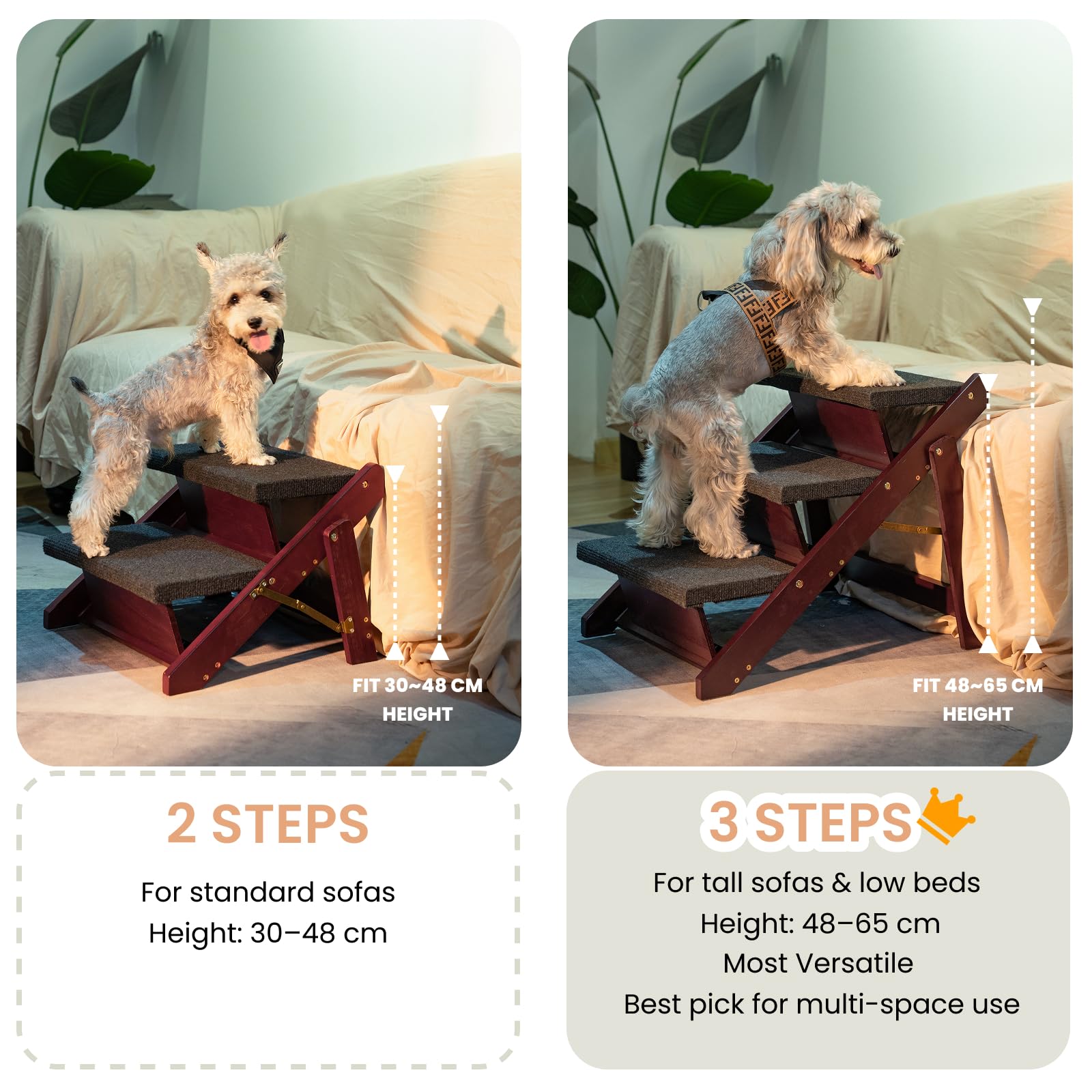 MEWANG ideal for seniors or recovering pets during daily routines.