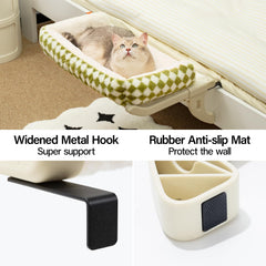 MEWOOFUN metal hook installation offers secure, suction-free mounting.