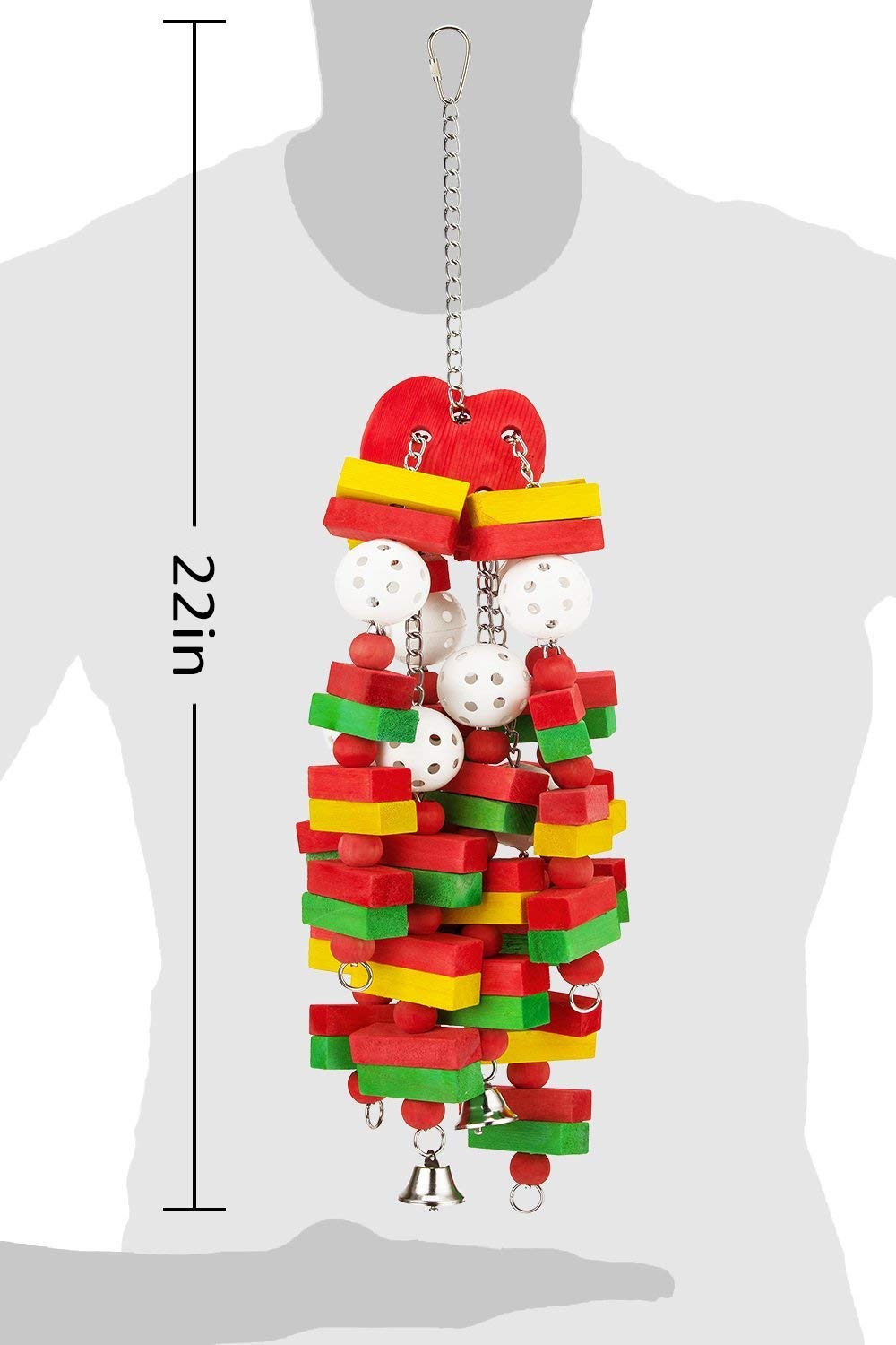 Mewtogo 22-inch block toy offers multi-species engagement.