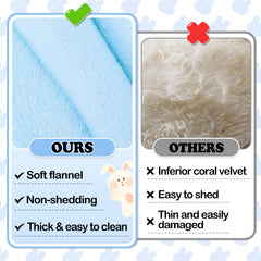 MEWTOGO bunny bed cotton-side cushions cushion joints and prevent rolling.