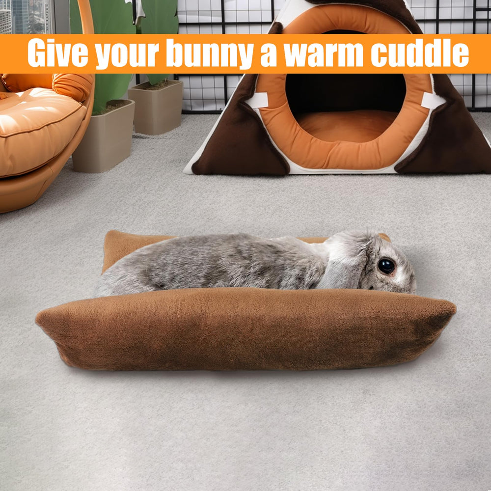 MEWTOGO bunny bed on sofa shows easy home placement for small pets