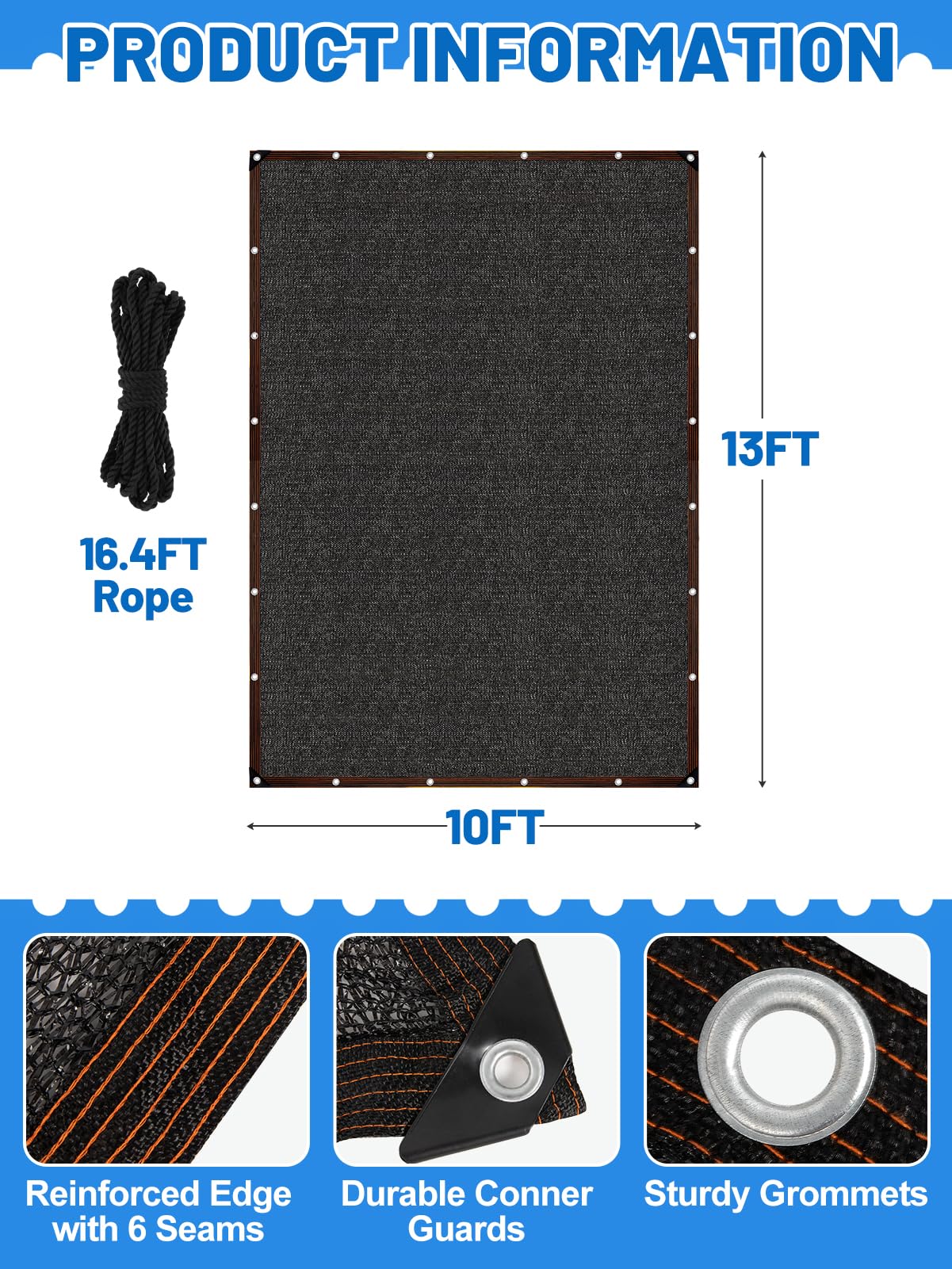 MEWTOGO thickened edges and corner guards for stability