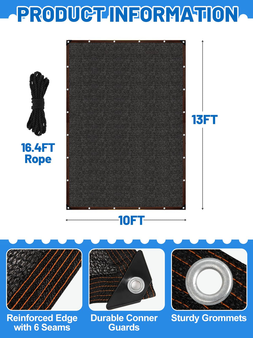 MEWTOGO thickened edges and corner guards for stability