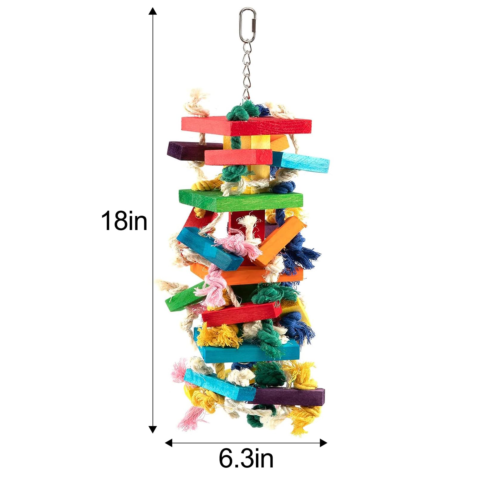 MEWTOGO dental-chew toy supports beak maintenance and time-killing activity.