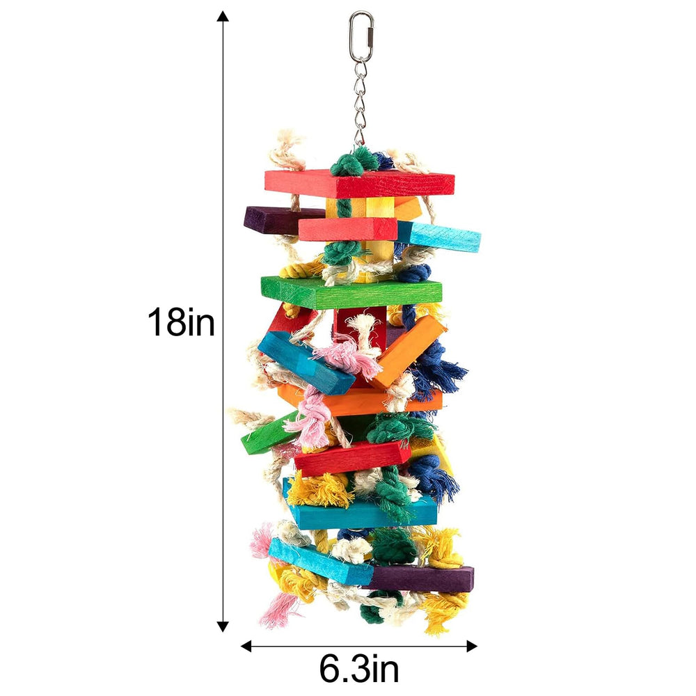 MEWTOGO dental-chew toy supports beak maintenance and time-killing activity.