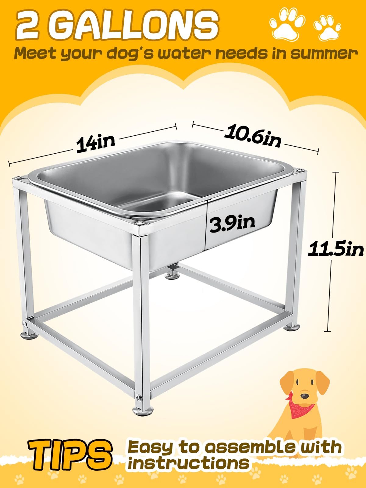 MEWTOGO dishwasher-safe outdoor water bowl for easy cleaning after adventures.