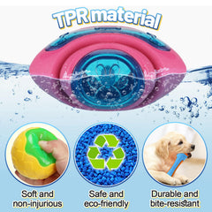 MEWTOGO elliptical pool toy for varied throwing games