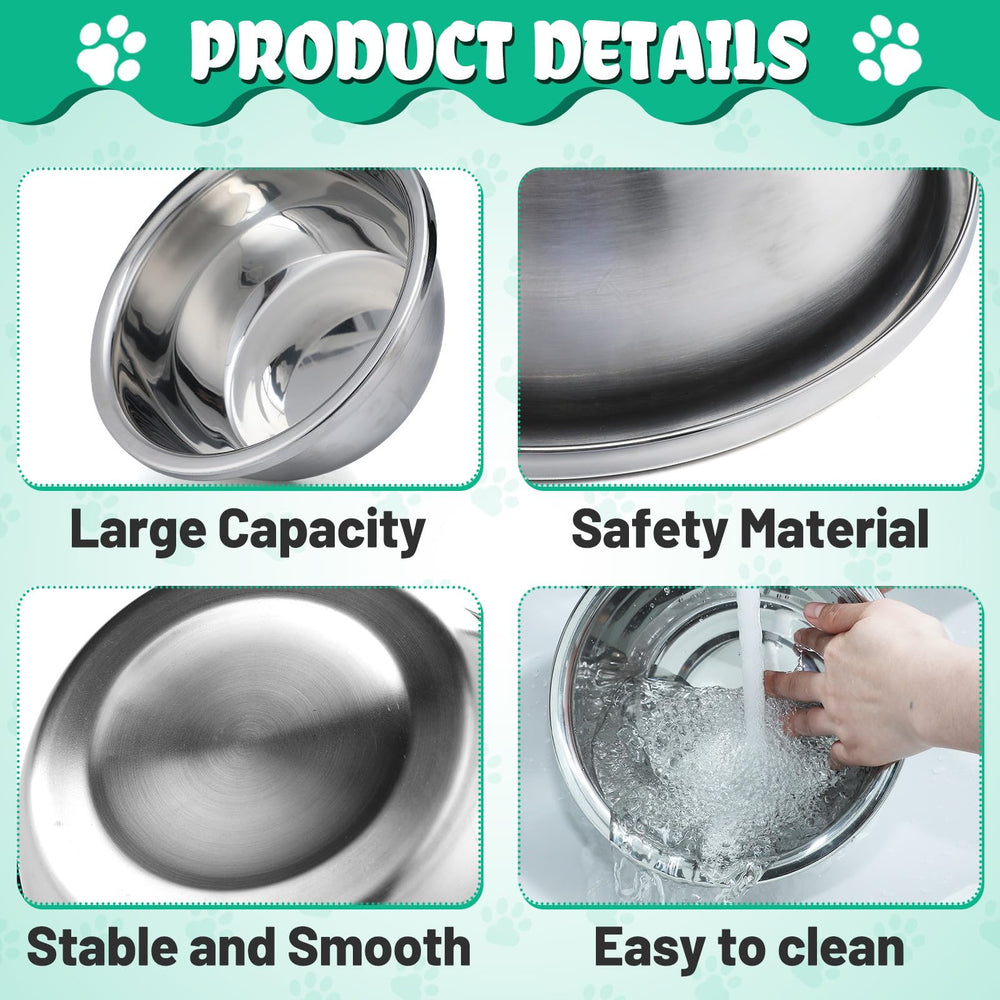 MEWTOGO dual-bowl set supports organized feeding for multi-pet homes