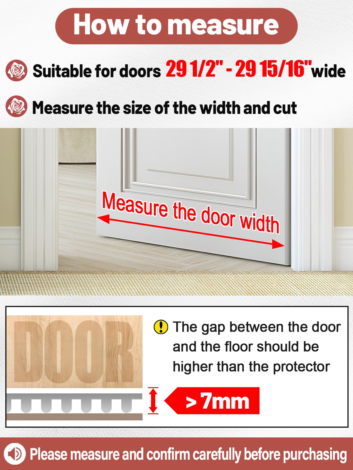 MEWTOGO easy-to-cut design lets you fit any doorway.