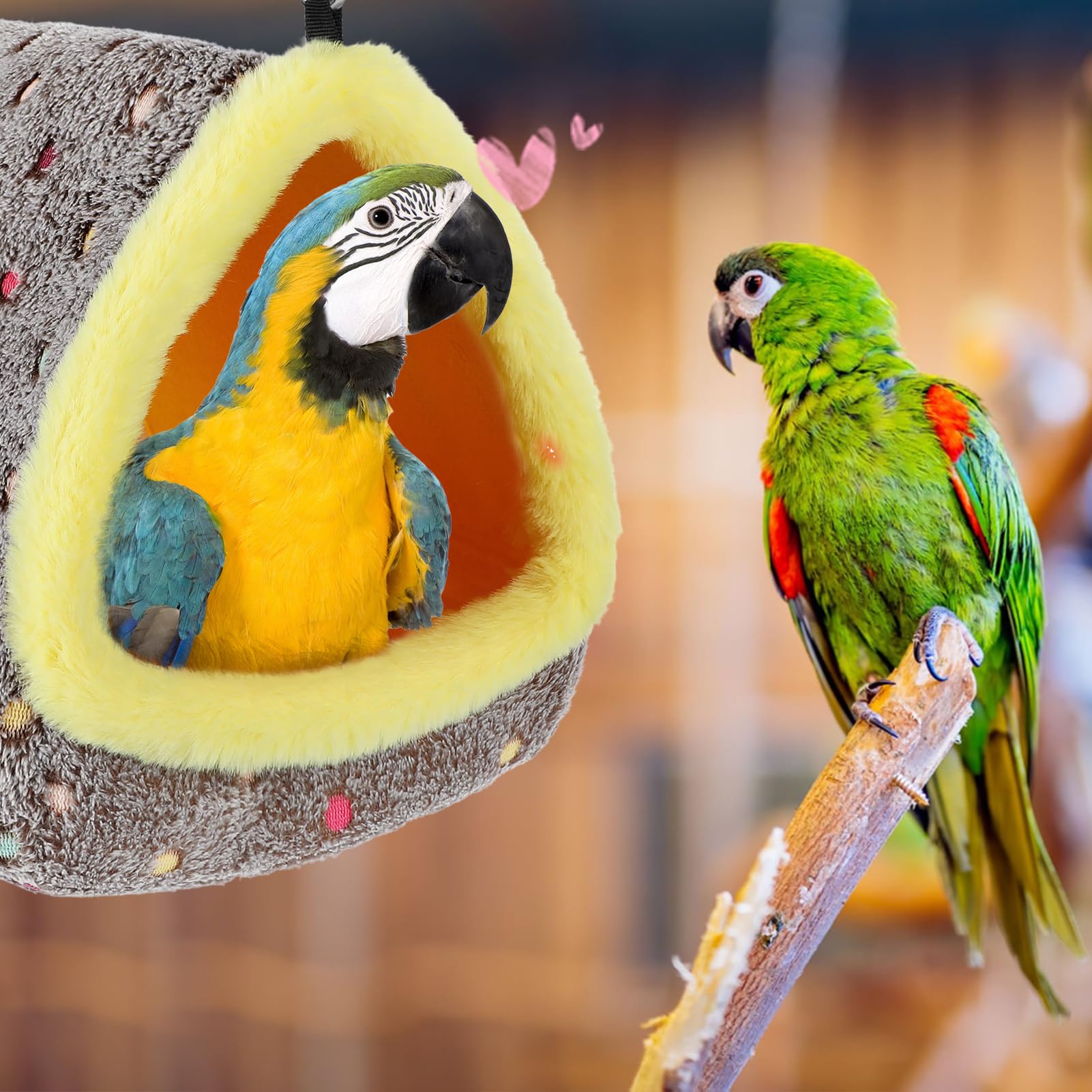 MEWTOGO cozy cage accessory makes a thoughtful gift for bird lovers