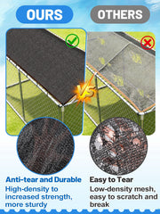 MEWTOGO mesh sunblock for dog cage with breathable shade